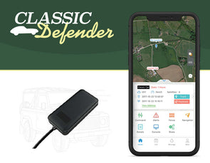 'Classic Defender' Classic car Tracker